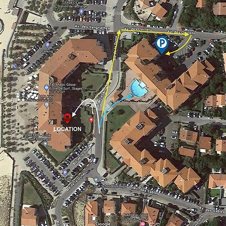 La Dune D'Or - Vue Mer, Studio Face A La Plage Avec Terrasse Soorts-Hossegor Extérieur photo