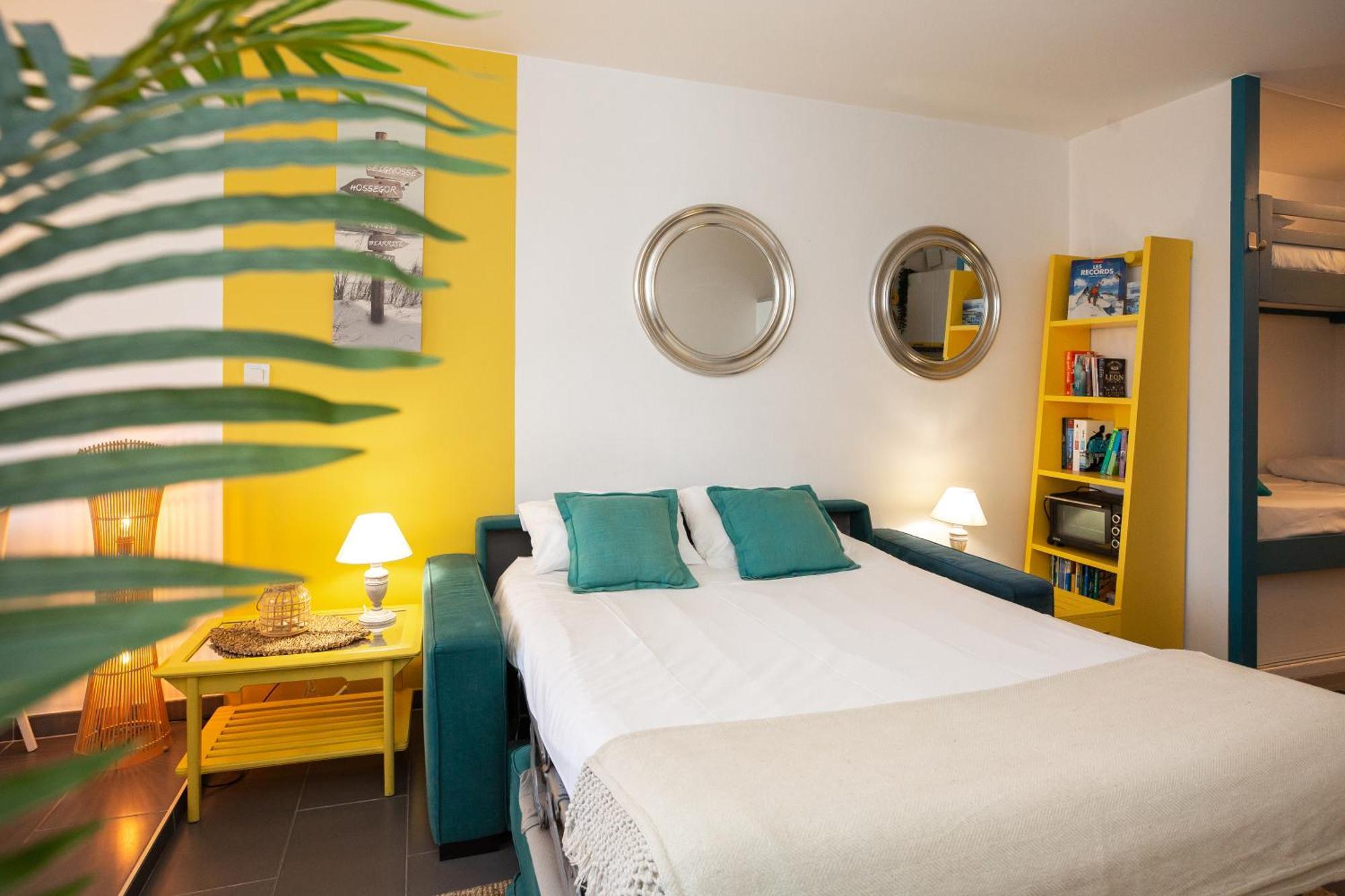 La Dune D'Or - Vue Mer, Studio Face A La Plage Avec Terrasse Soorts-Hossegor Extérieur photo