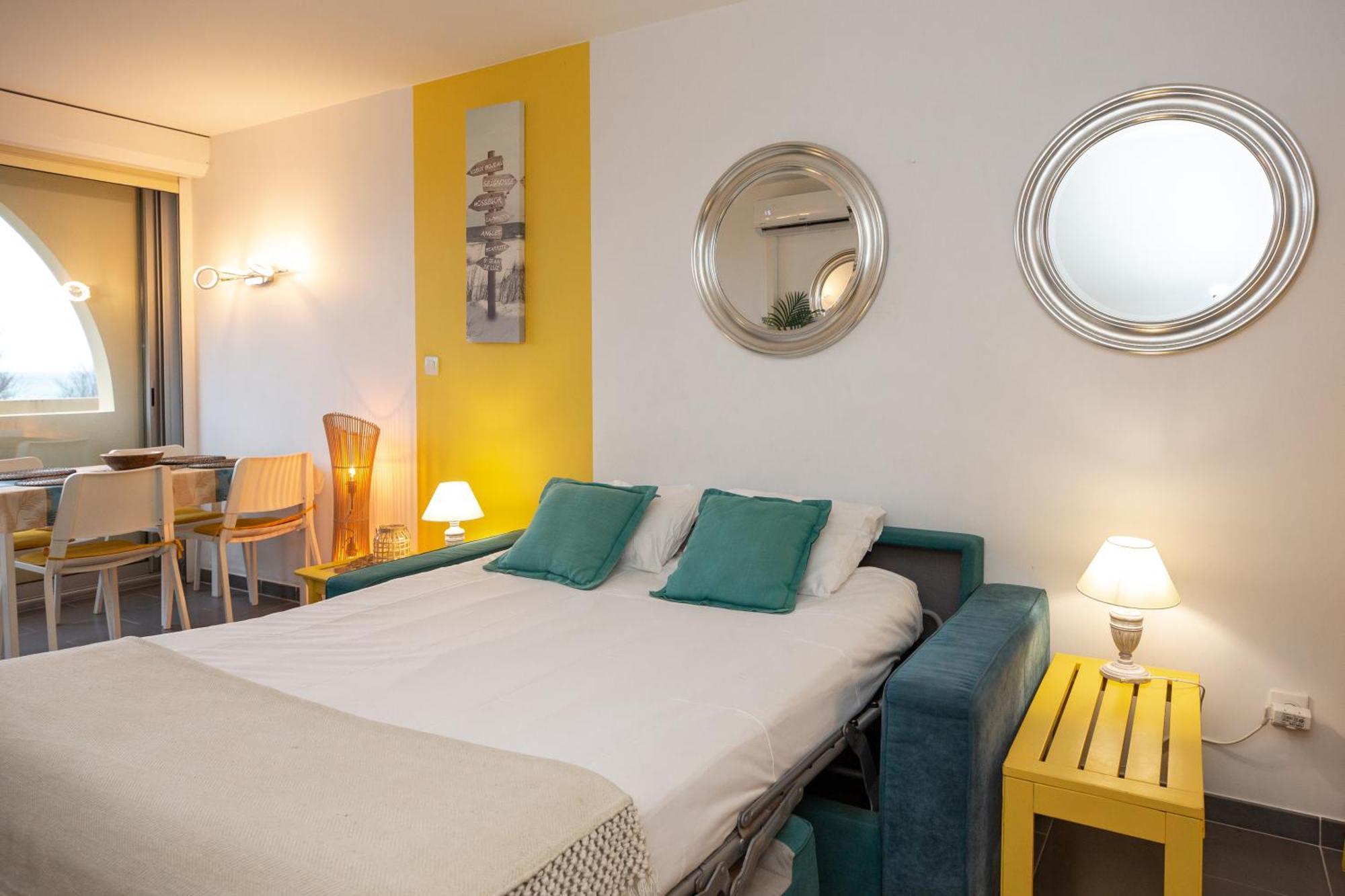 La Dune D'Or - Vue Mer, Studio Face A La Plage Avec Terrasse Soorts-Hossegor Extérieur photo