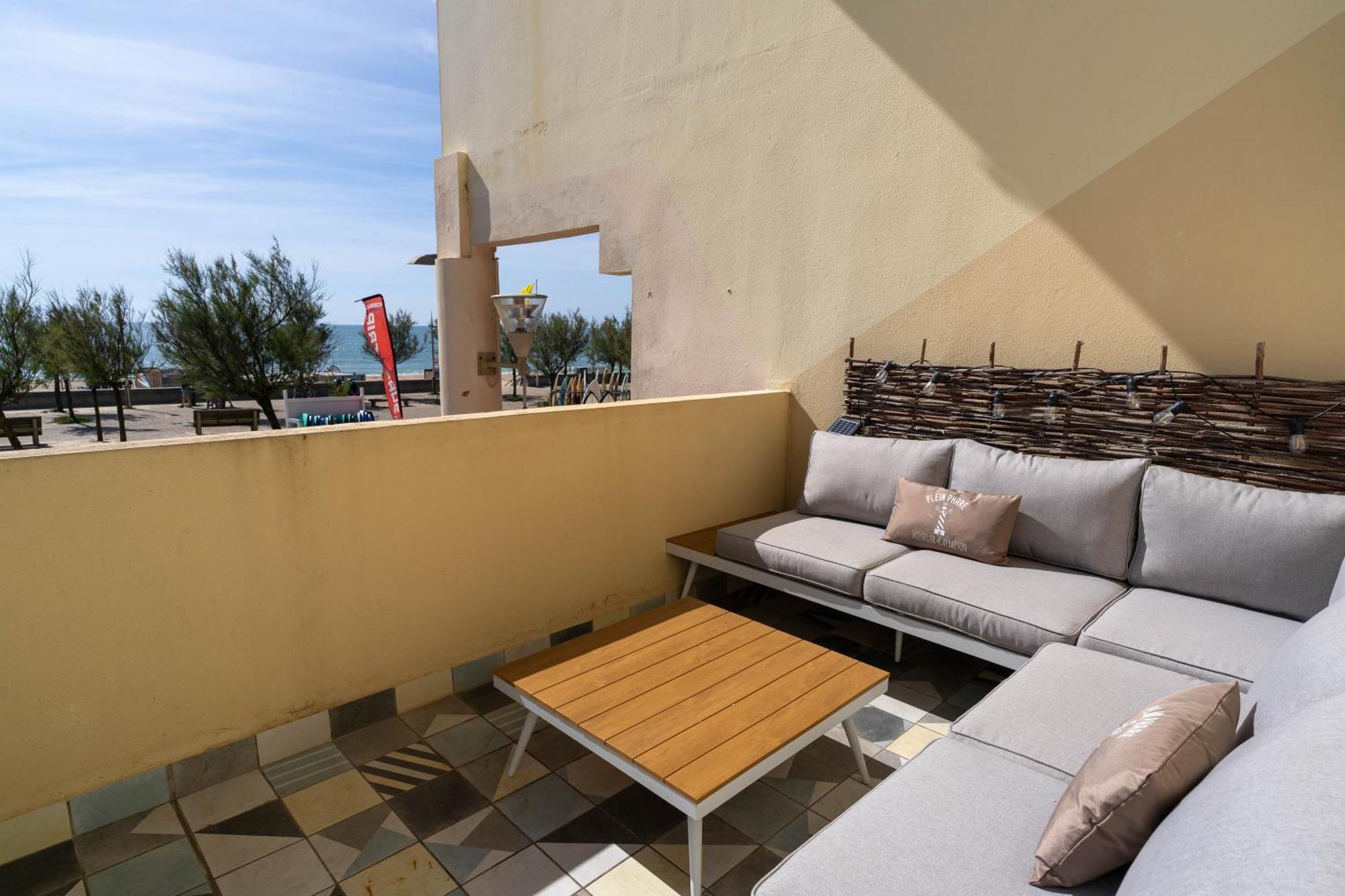 La Dune D'Or - Vue Mer, Studio Face A La Plage Avec Terrasse Soorts-Hossegor Extérieur photo